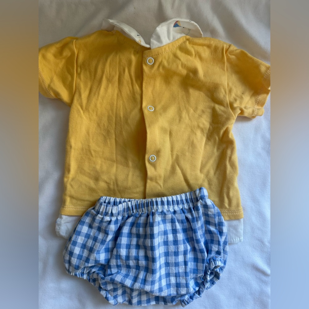 Yellow and Blue Kids Matching Set - Picture 3 of 3